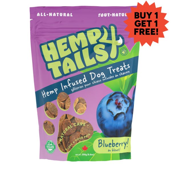 Hemp Dog Treats - BLUEBERRY