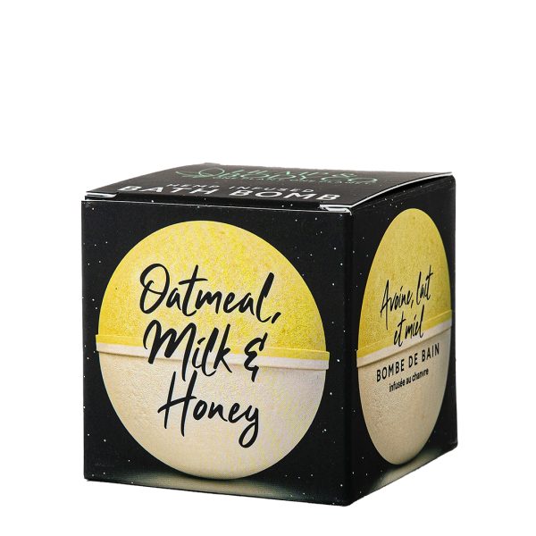 Hemp and Body Co Oatmeal Milk Honey Bath Bomb CBD
