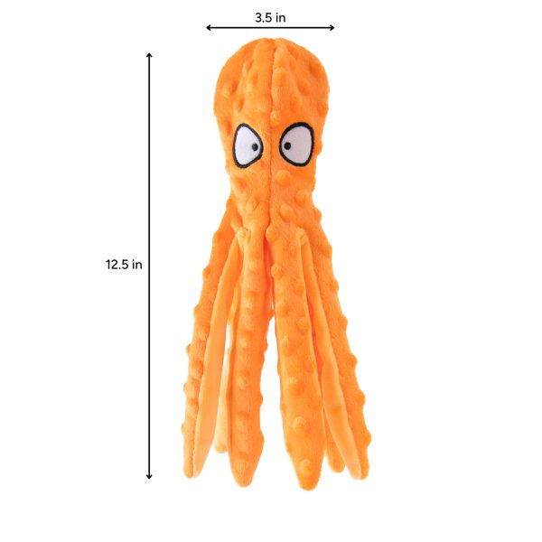 Brookbrand Pets Orange Octopus