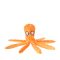 Brookbrandn Pets Orange Octopus