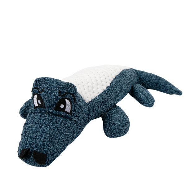 Brookbrand-Pets-Alligator-Plush-Blue