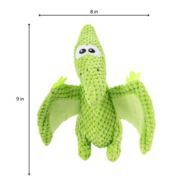 Brookbrand-Pets-Dragon-Plush-Green