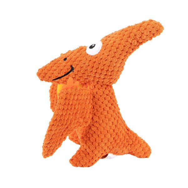 Brookbrand-Pets-Dragon-Plush-Orange