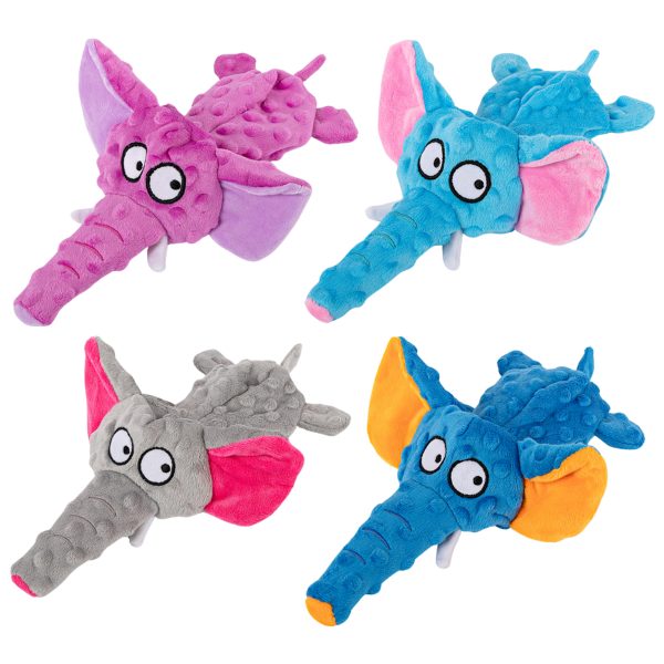 Brookbrand-Pets-Pink-Blue-Grey-Crinkly-Elephant