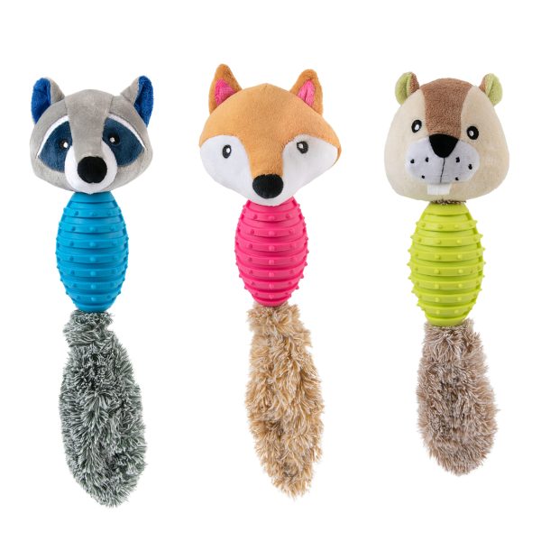 Brookbrand-Pets-Crinkle-Ball-Squirrel-Fox-Raccoon