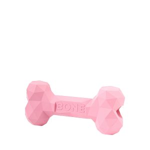 Brookbrand-Pets-Indestructible-Rubber-Bone-Medium-Pink