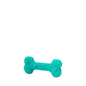 Brookbrand-Pets-Indestructible-Rubber-Bone-Small-Aqua