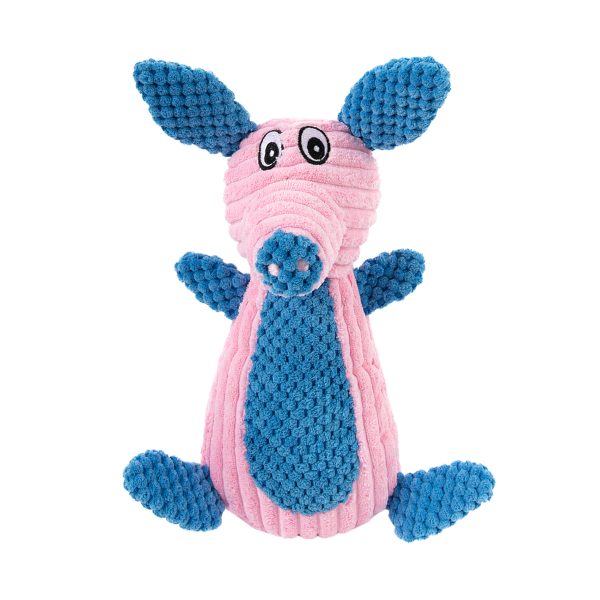 Brookbrand-Pets-Plush-Pig-Squeaker-Blue