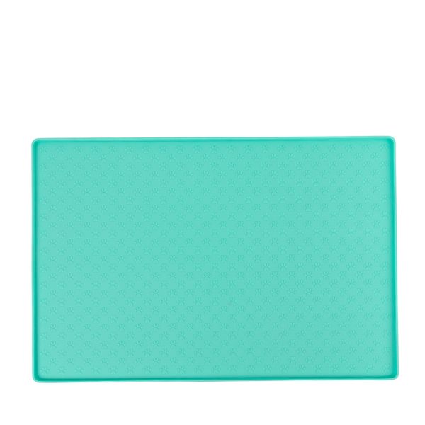 Brookbrand-Pets-Silicone-Food-Mat-Teal