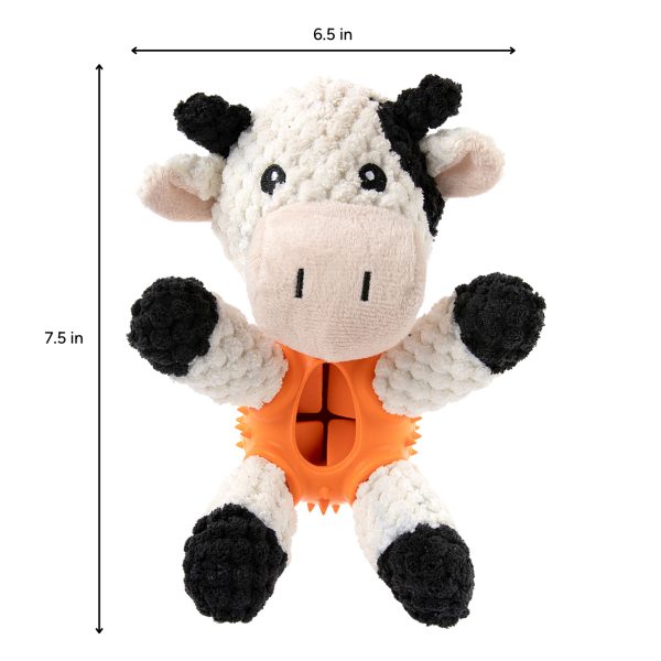 Brookbrand-Pets-Snack-Snuggle-Buddy-Cow-Black