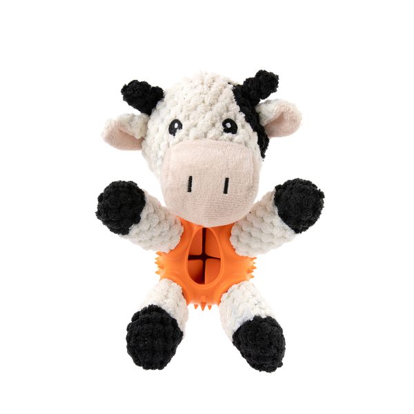 Brookbrand-Pets-Snack-Snuggle-Buddy-Cow-Black