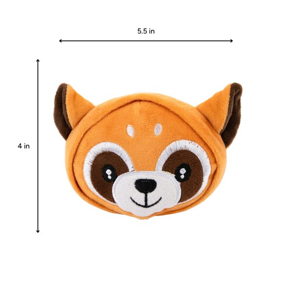 Brookbrand-Pets-Squeaky-Fox-Head