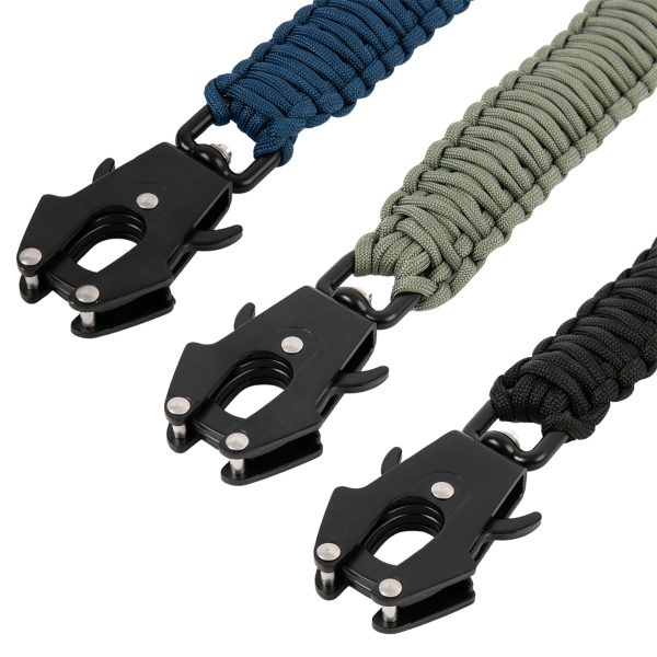 Brookbrand-Pets-Braided-Dual-Grip-Leash-Black-Grey-Navy