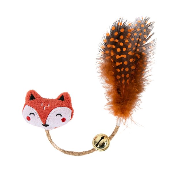 Brookbrand-Pets-Orange-Fox-Rope-Bell