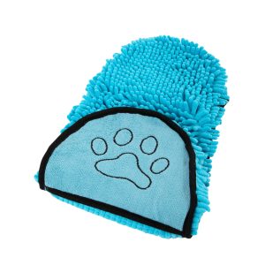 Brookbrand-Pets-Two-Hand-Dog-Drying-Towel-Blue