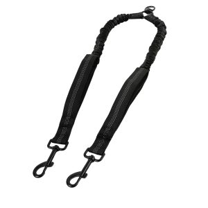 Brookbrand-Pets-Dual-Bungee-Leash-Attachment-Black