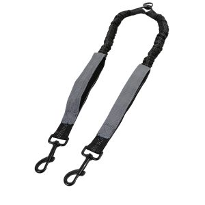 Brookbrand-Pets-Dual-Bungee-Leash-Attachment-Grey