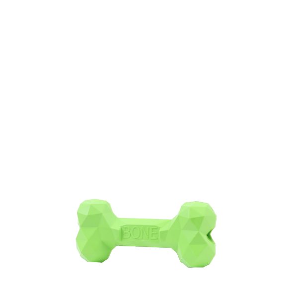 Small Zilla Rubber Bone, Green