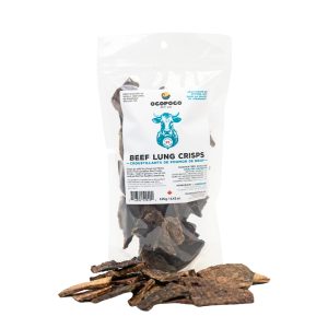 Ogopogo Pet Co.: Beef Lung Crisps 125g