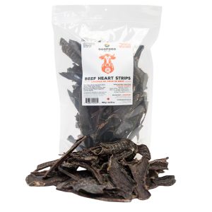 Ogopogo Pet Co.: Beef Heart Strips 350g