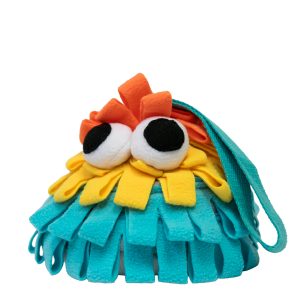 Snuffle Monster, Blue & Yellow